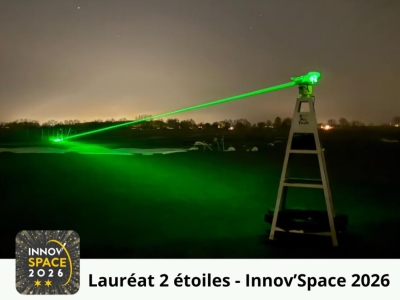 Smart Bird Scare - LazerTrac® LZT1000-S - Award Winner at Innov'Space 2026